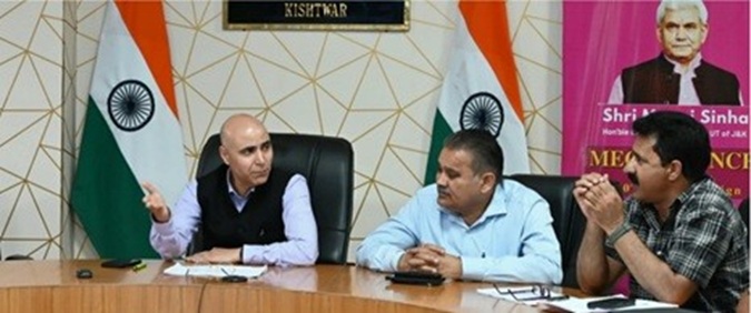 ' DC Kishtwar issues  Weather Advisory '